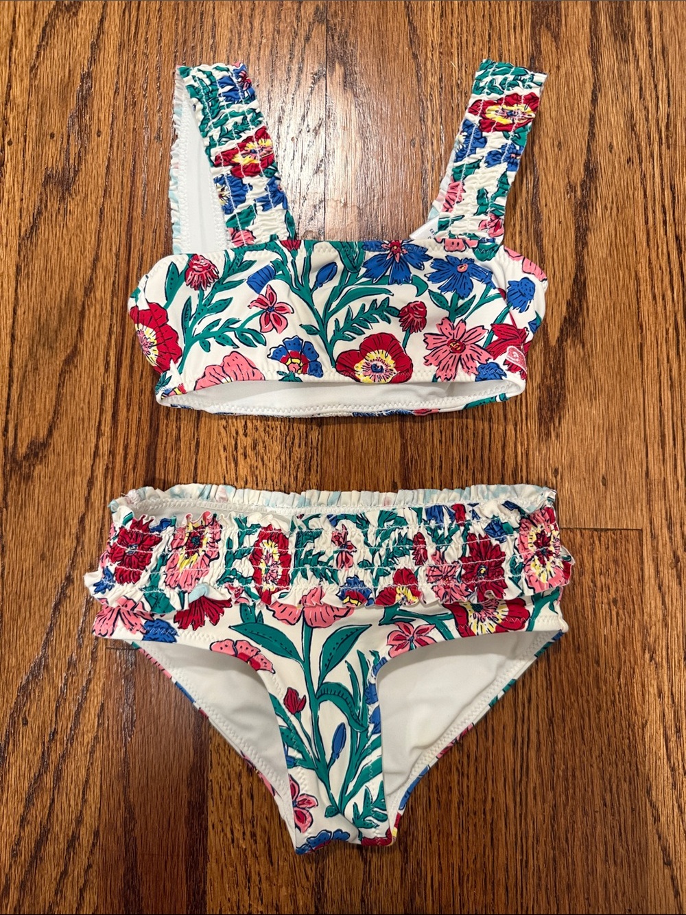 Vineyard Vines Floral Two-Piece Swim Set 2T
